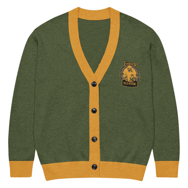 Lion of Judah v2 Knitted cardigan – L, Custom