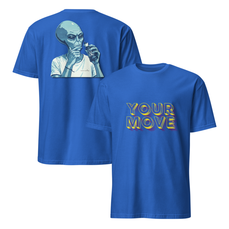 Grey Alien Queen Chess Piece: Your MOVE – XL, Royal