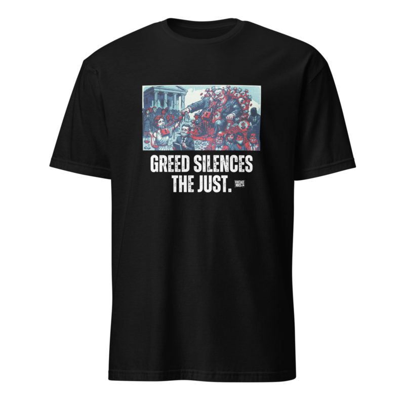 GREED silences THE JUST – M, Black