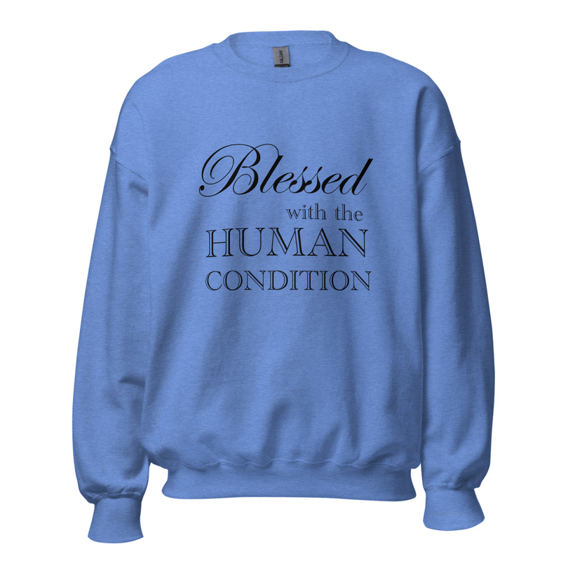Blessed Unisex Sweatshirt Dark Letters