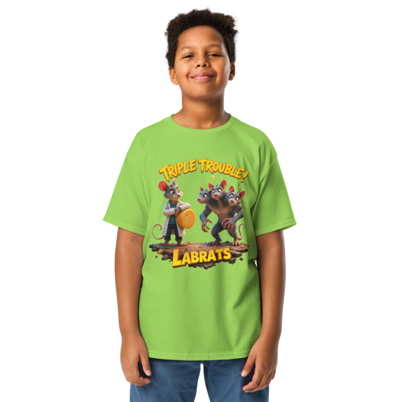 Triple Trouble Kids T-Shirt
