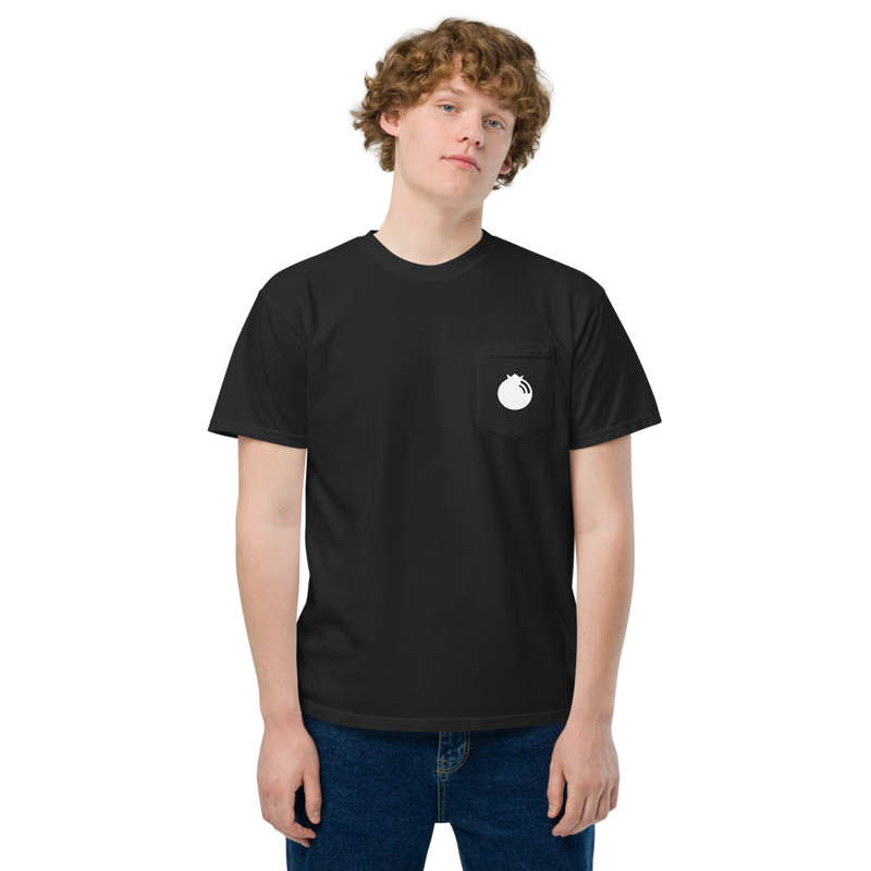 Unisex garment-dyed pocket Your Funnel Called backprint t-shirt