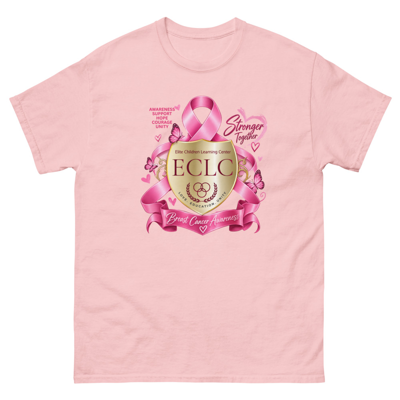 Unisex classic tee ECLC – S, Light Pink