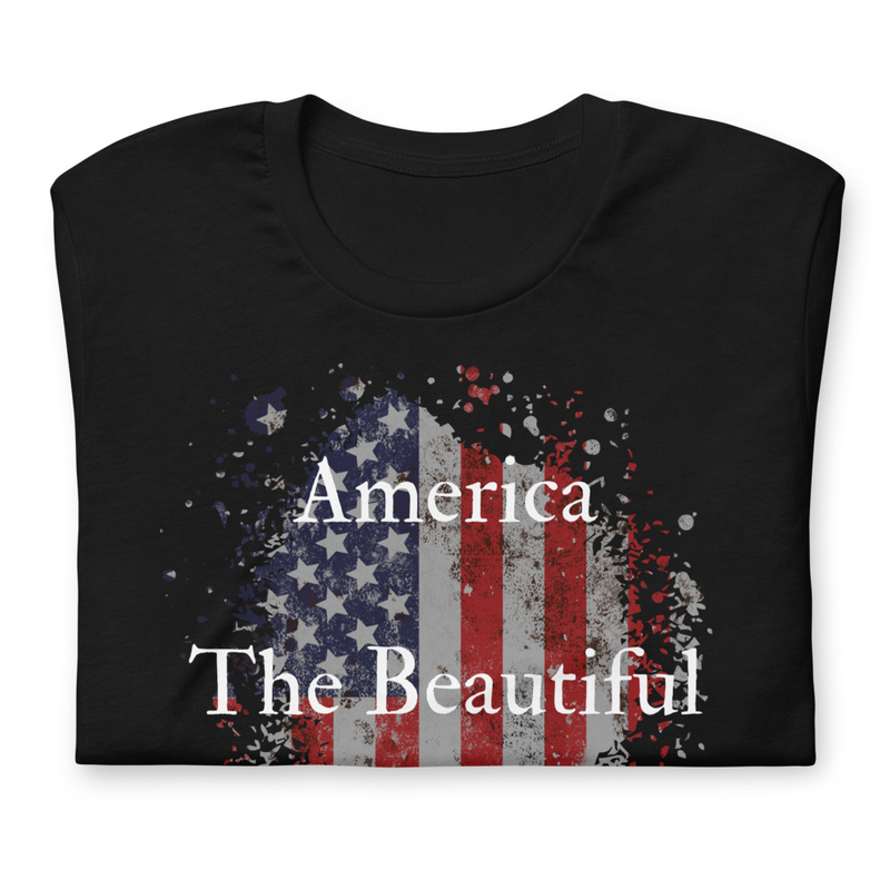 America the Beautiful WGOAA Unisex t-shirt