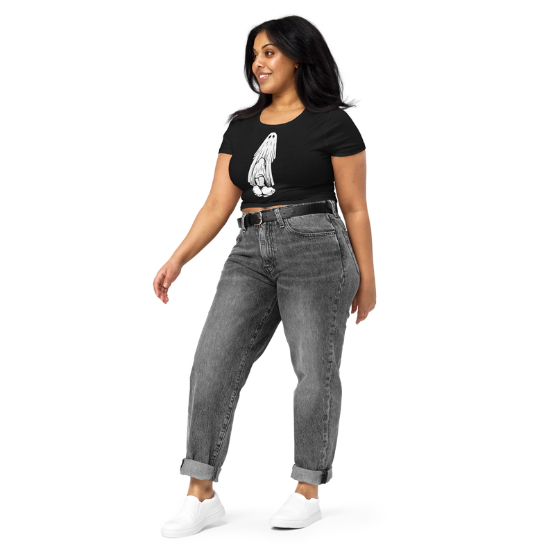 Women’s - Ghost Booty Graphic Crop Tee