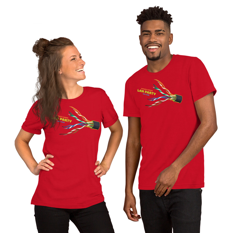 Unisex t-shirt – 5XL, Red