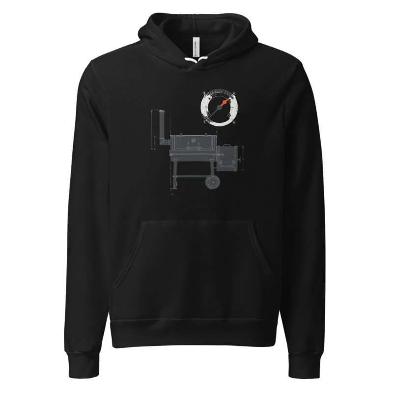 Offset Smoker Schematic Hoodie (Artist Series) mockup
