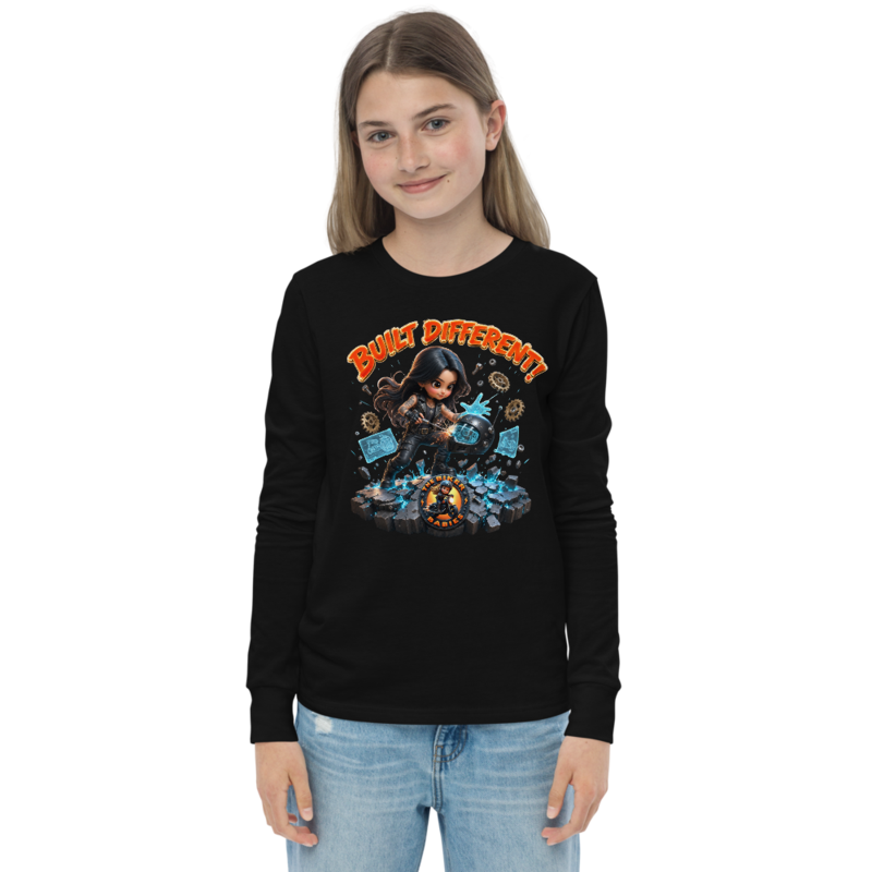 Amara Built Different Kids Long Sleeve