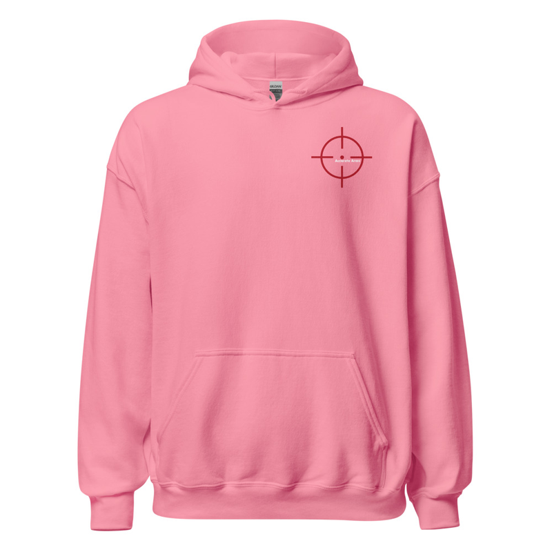 Accurate Arms Unisex Hoodie – S, Azalea