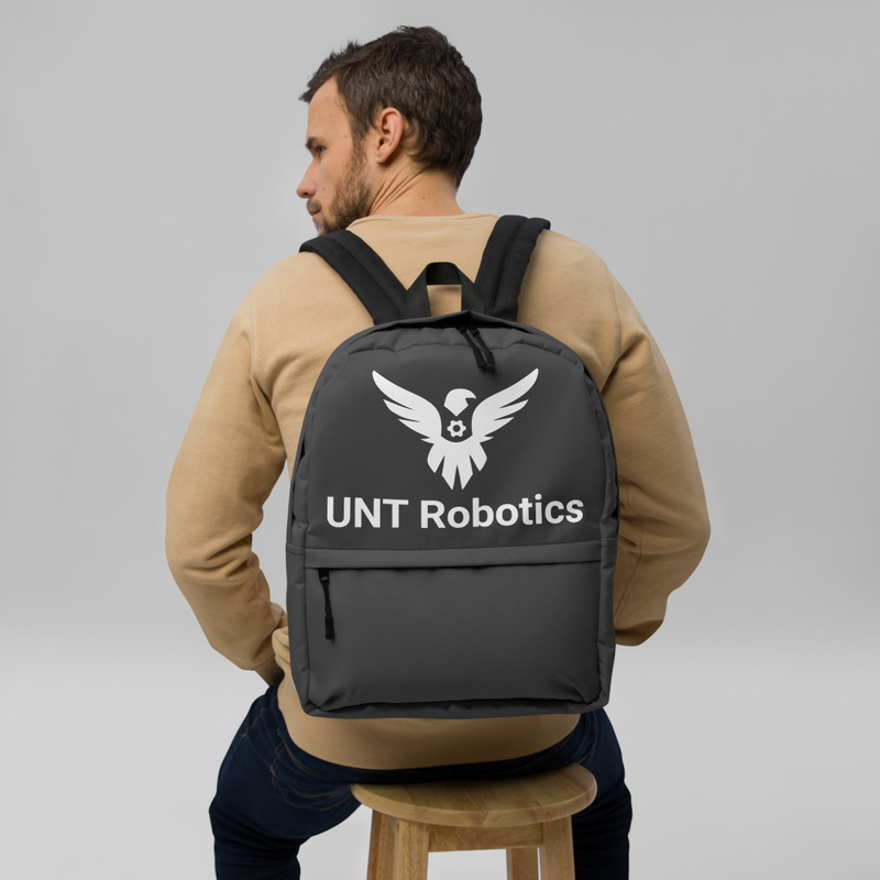 UNT Robotics Backpack - Gray (Gear)
