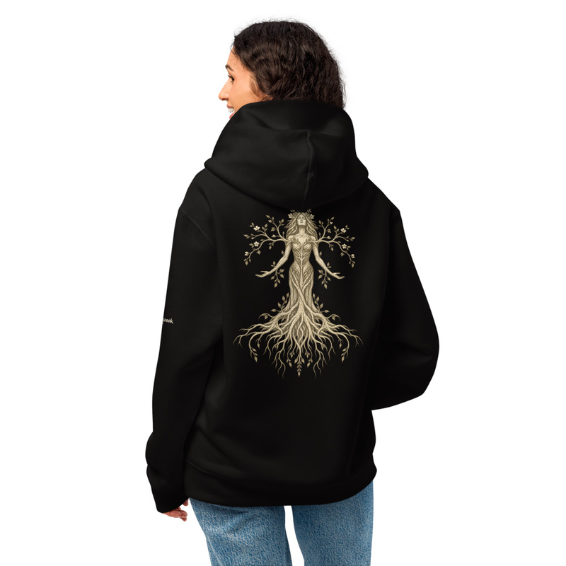  Moon Root Goddess Over sized Hoodie
