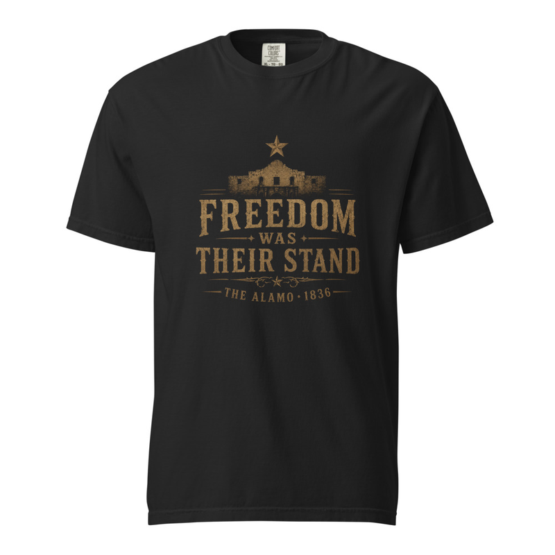 Freedom Was Their Stand Heavyweight Garment-Dyed T-Shirt