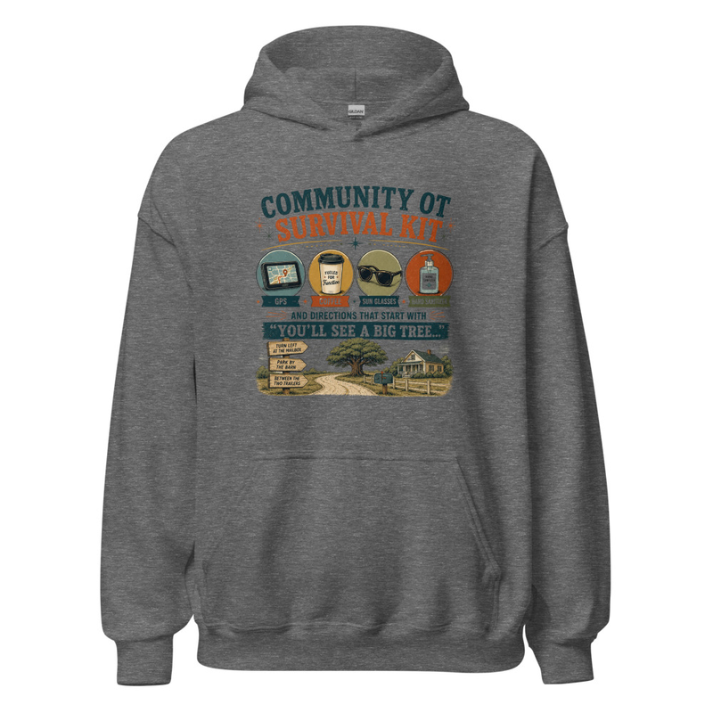 Community OT Survival Kit Hoodie | Funny Occupational Therapy Hoodie