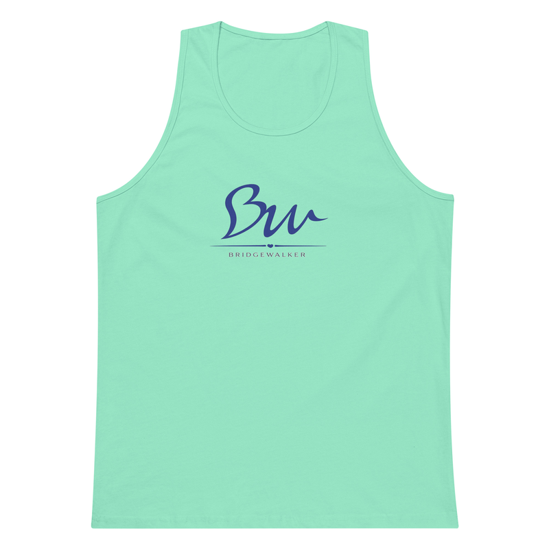 BridgeWalker Unisex Premium Tank Top - Own Asphalt Edition – L, Mint