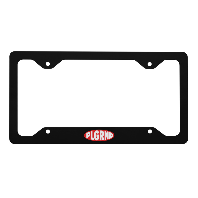 Art License plate frame