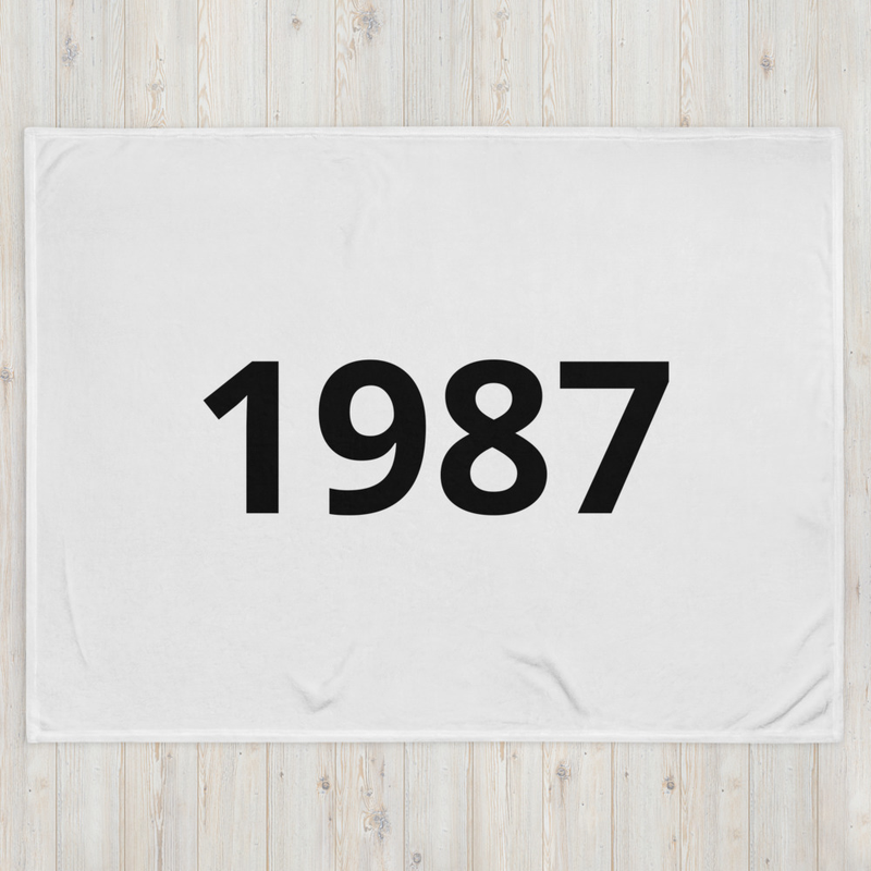 1987 - Throw Blanket
