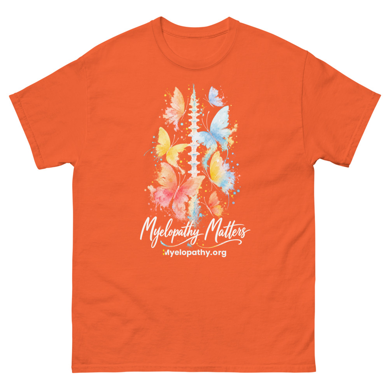 Butterfly Spine Unisex T – L, Orange