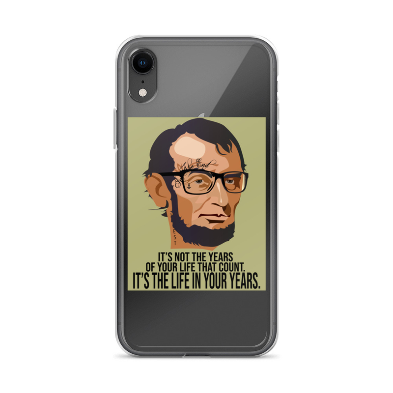 Punk Gothic - Abraham Lincoln - Tattoos iPhone Case