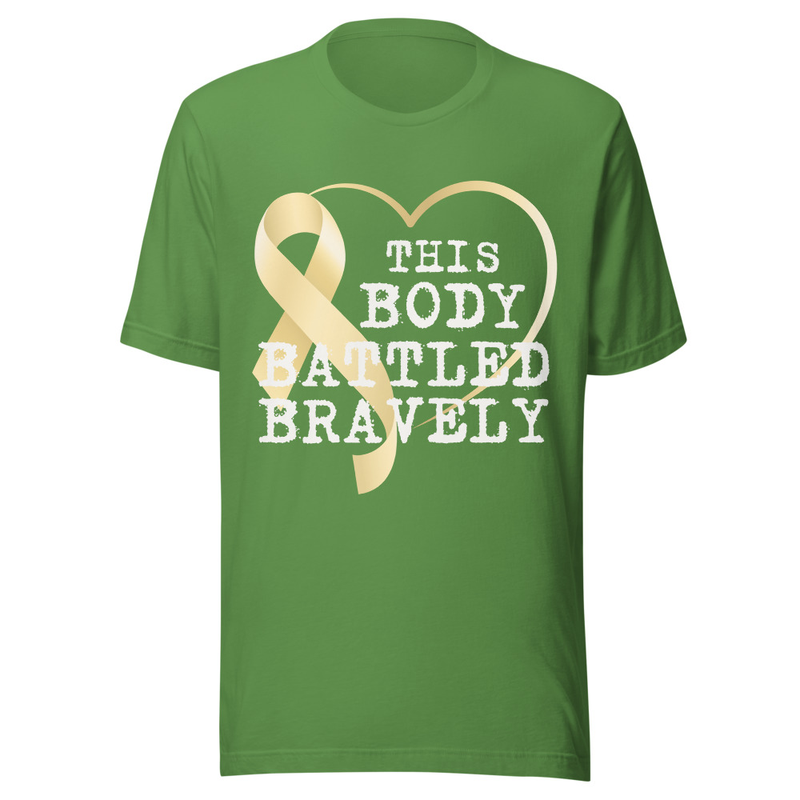 This Body Battled Bravely - Midnight Tone – S, Leaf
