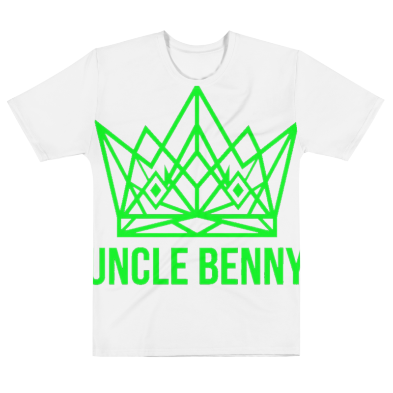 Uncle Benny ® Men's Cotton Crew Tee Neon Green EST. 2020