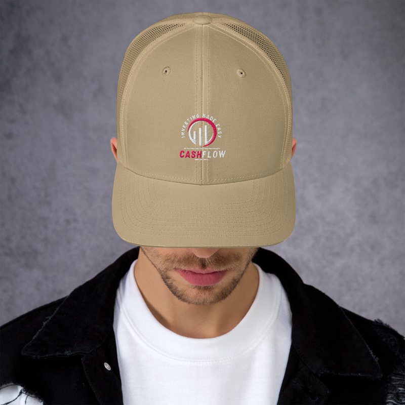 Cashflow Investing Inc Hat v.2 – One size, Khaki