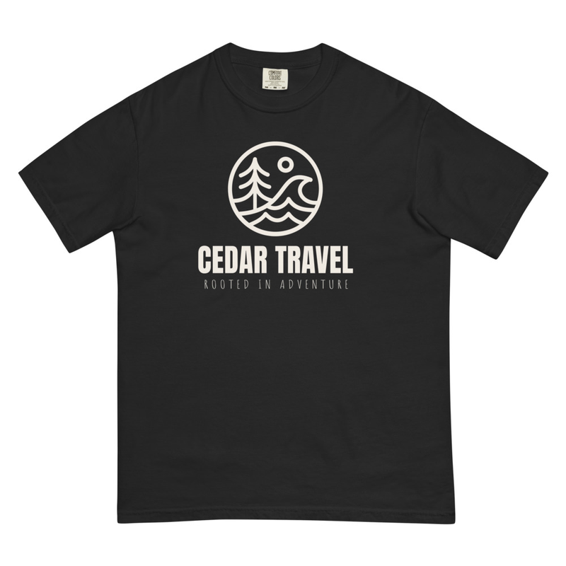 Comfort Colors | Unisex | White Logo – M, Black