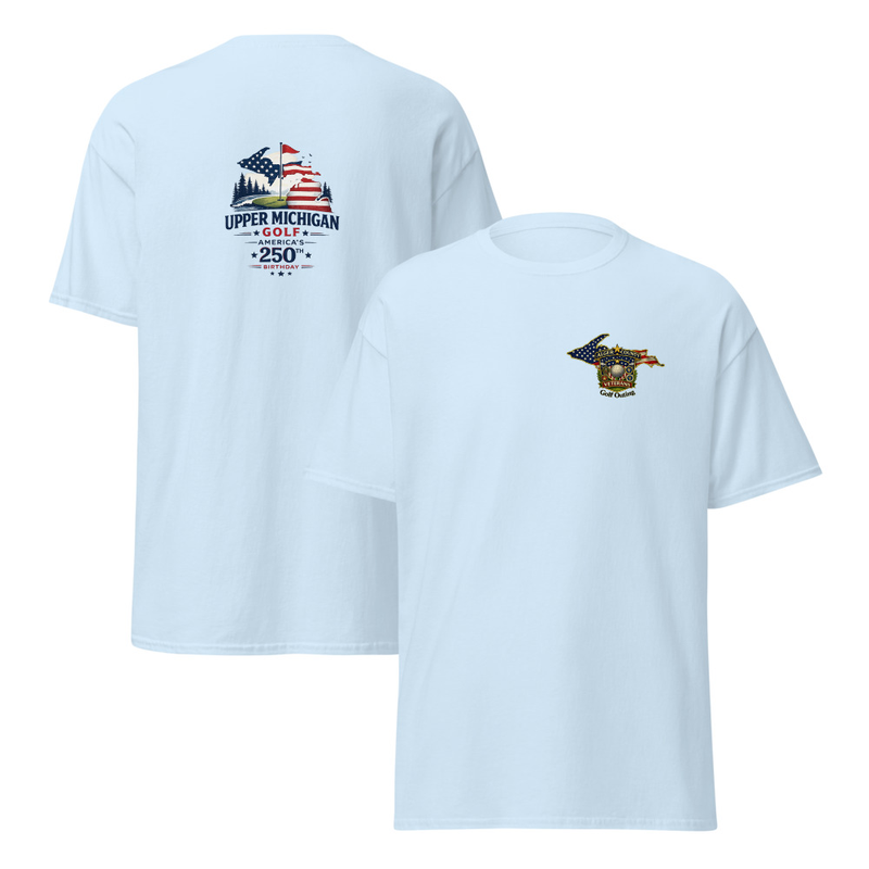 Alger County Veteran's Golf Outing Logo #7 Unisex classic tee