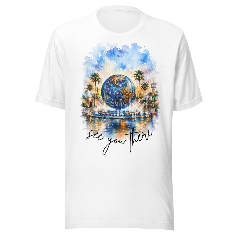 See You There Tee – XS, White