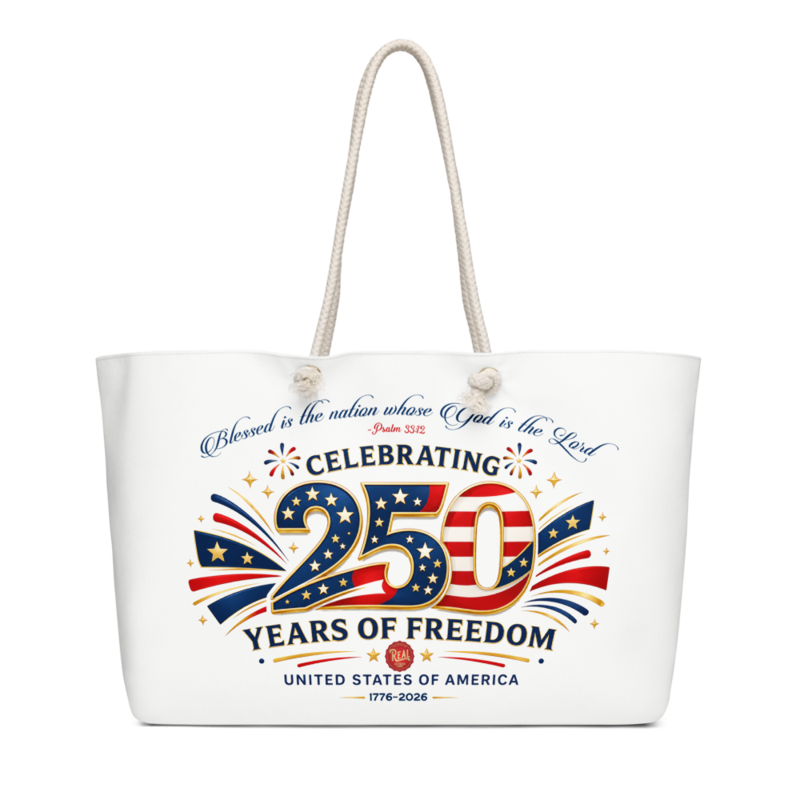 Oversized America's 250th Anniversary bag