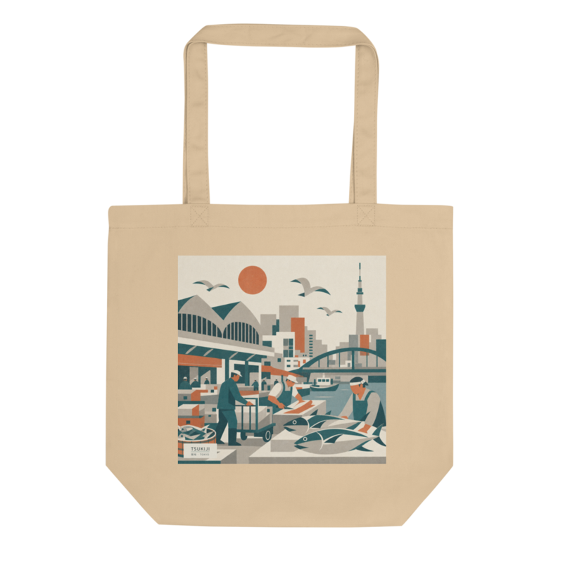 Tsukiji tote bag