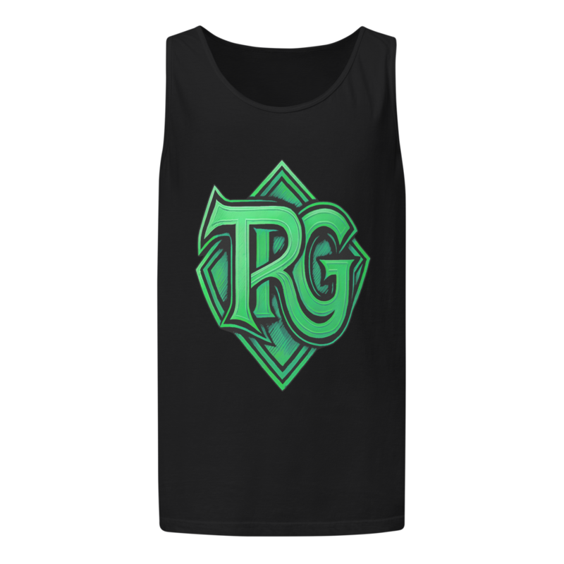 TRG Black Unisex Garment-Dyed Tank Top