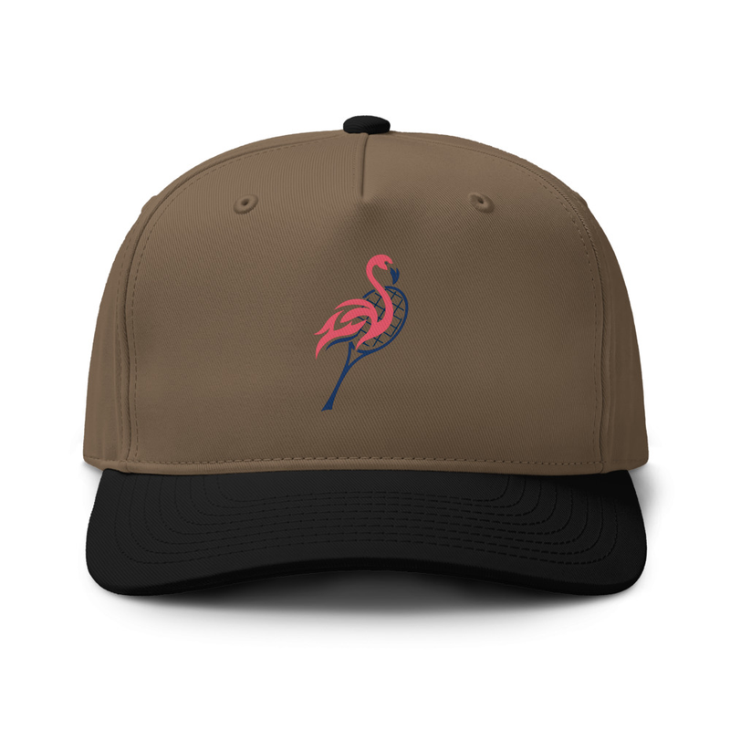 Tennis Flamingo - Class two-tone cap