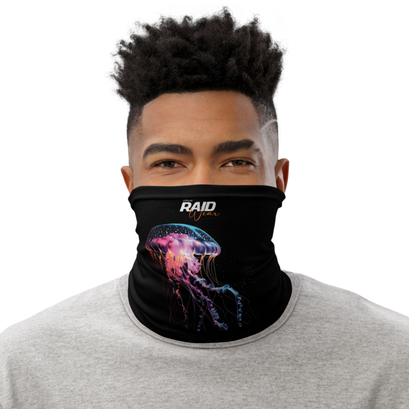 RAID Wear Jellyfish Neck Gaiter – One size, White