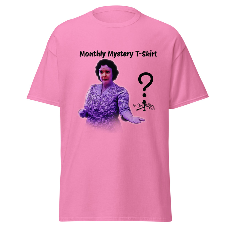 Mystery T-Shirt — A Christmas Story Family Exclusive – XL, Azalea