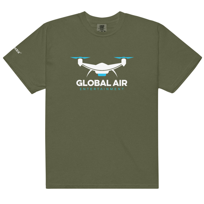 Unisex garment-dyed heavyweight t-shirt – S, Hemp