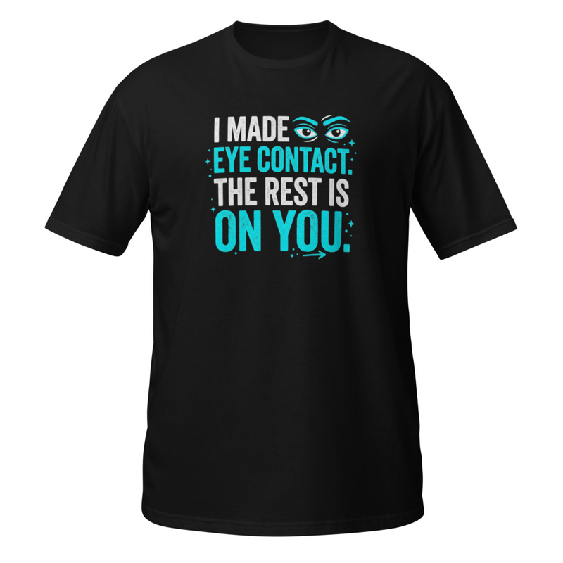 Eye contact Short-Sleeve Unisex T-Shirt