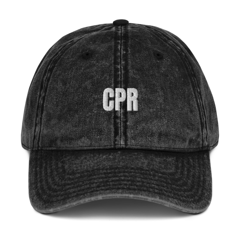 CPR Dad Hat mockup