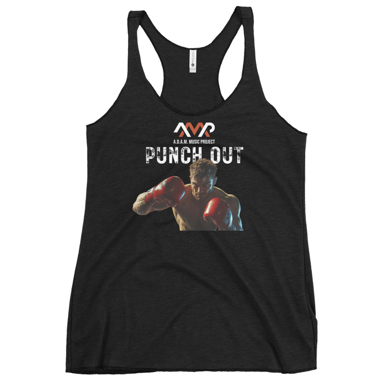 AMP's "Punch Out" Women's Racerback Tank