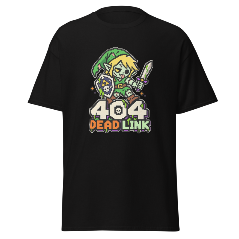 Dead Link: Camiseta unisex · Negro