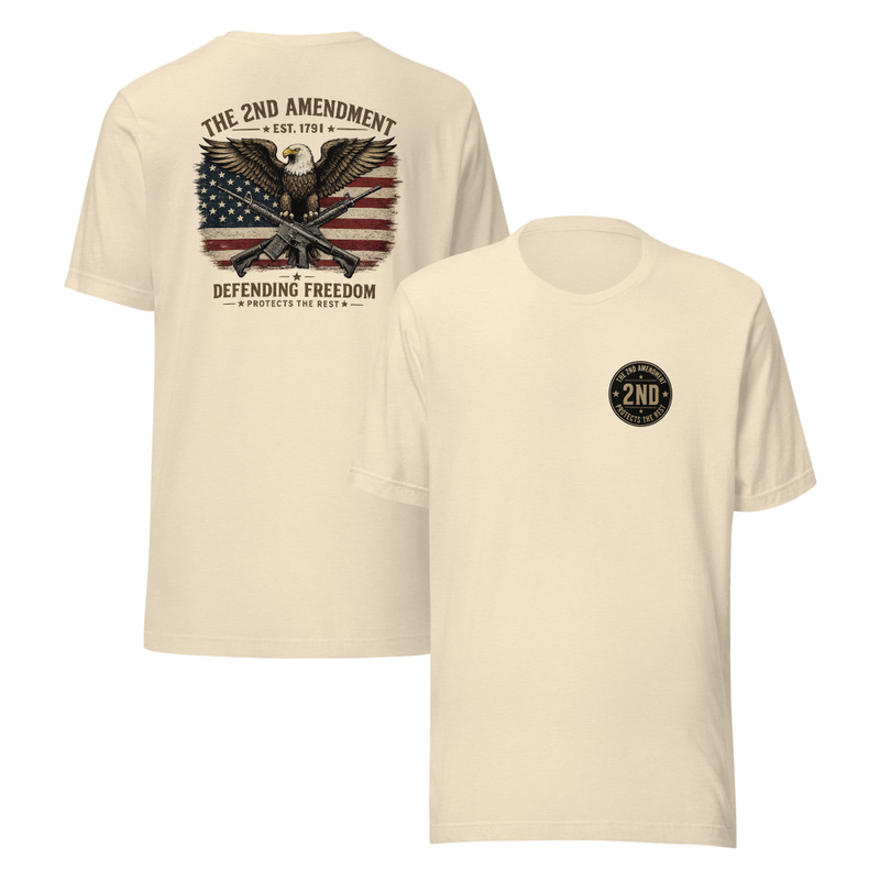 2nd Amendment Front and Back Unisex T-Shirt