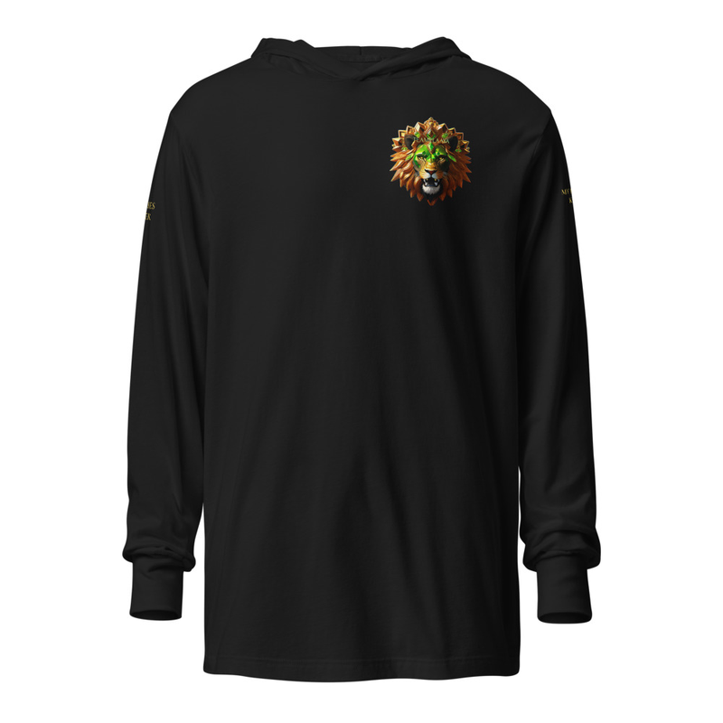 Hooded long-sleeve tee