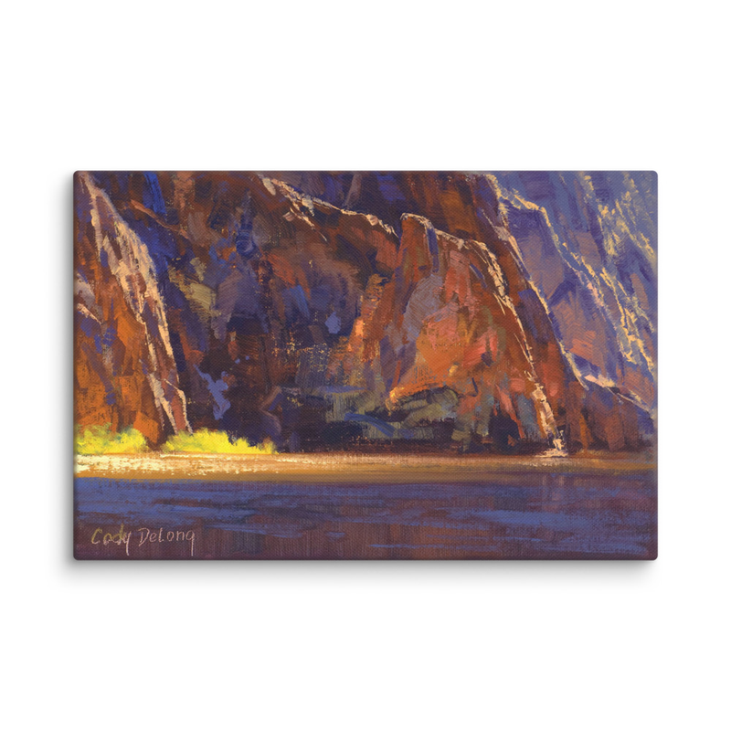 Canyon Walls - Fine Art Canvas Print – Image 4