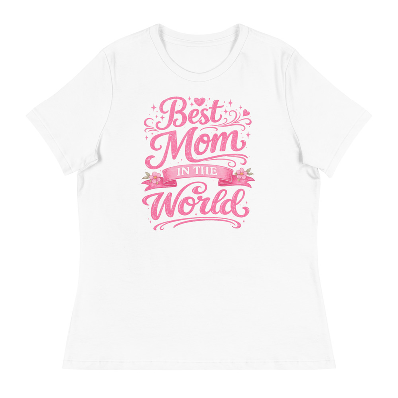 Best Mom Women's White Tshirt