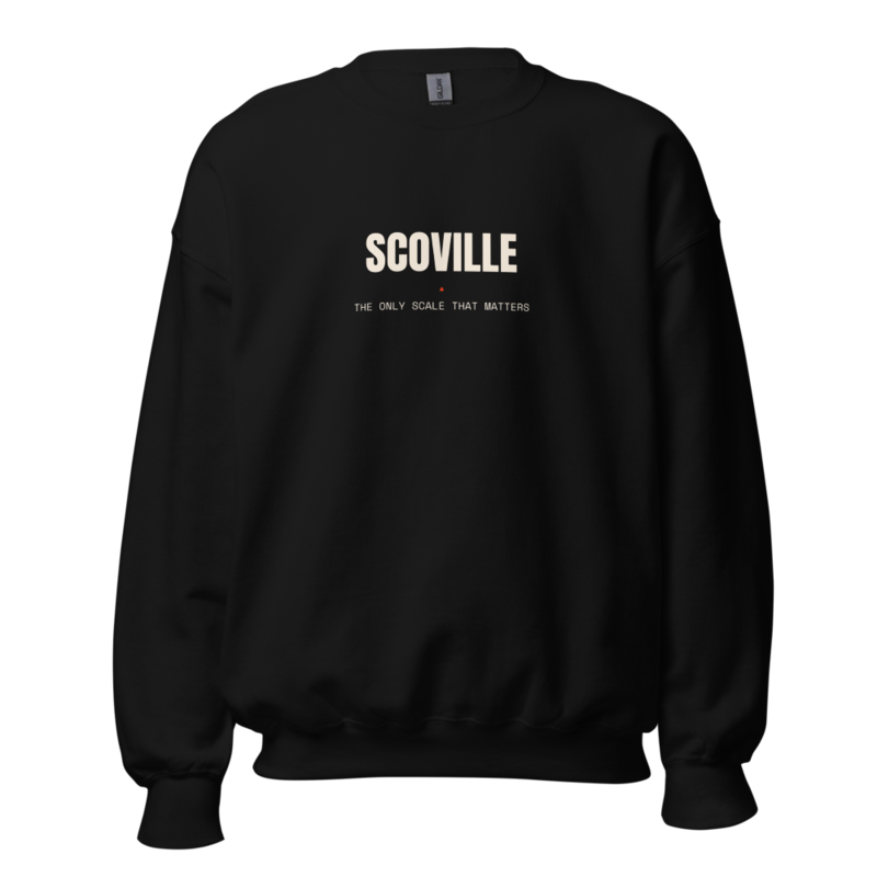 SCOVILLE Crewneck — Hot Sauce merch