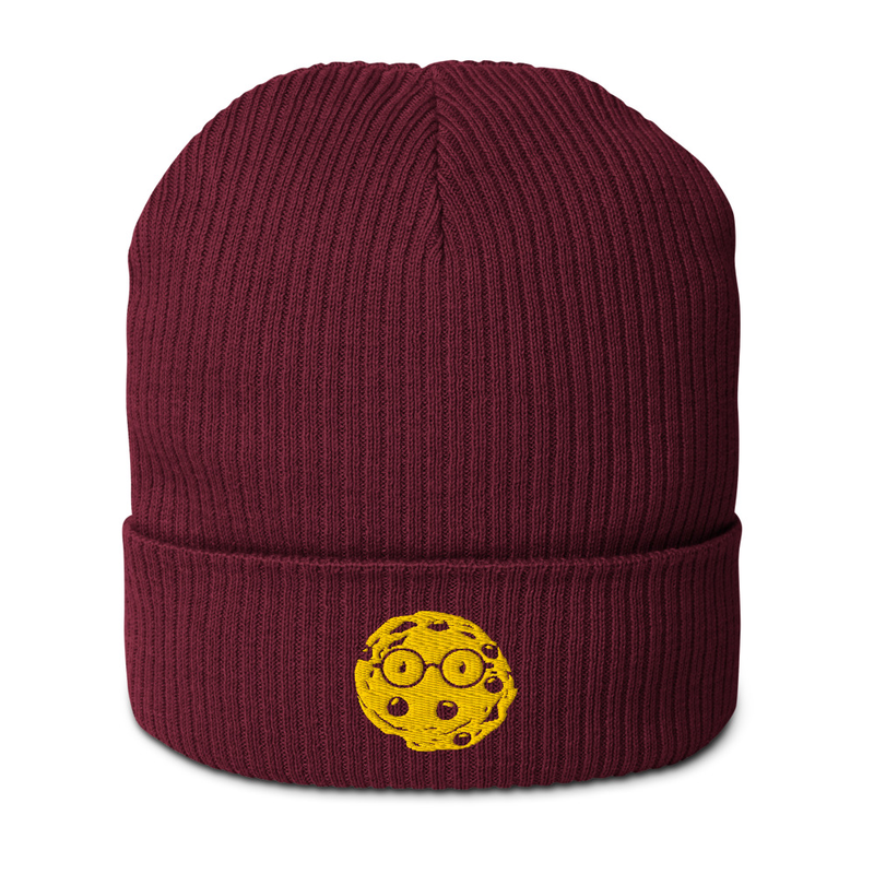 Organic ribbed beanie