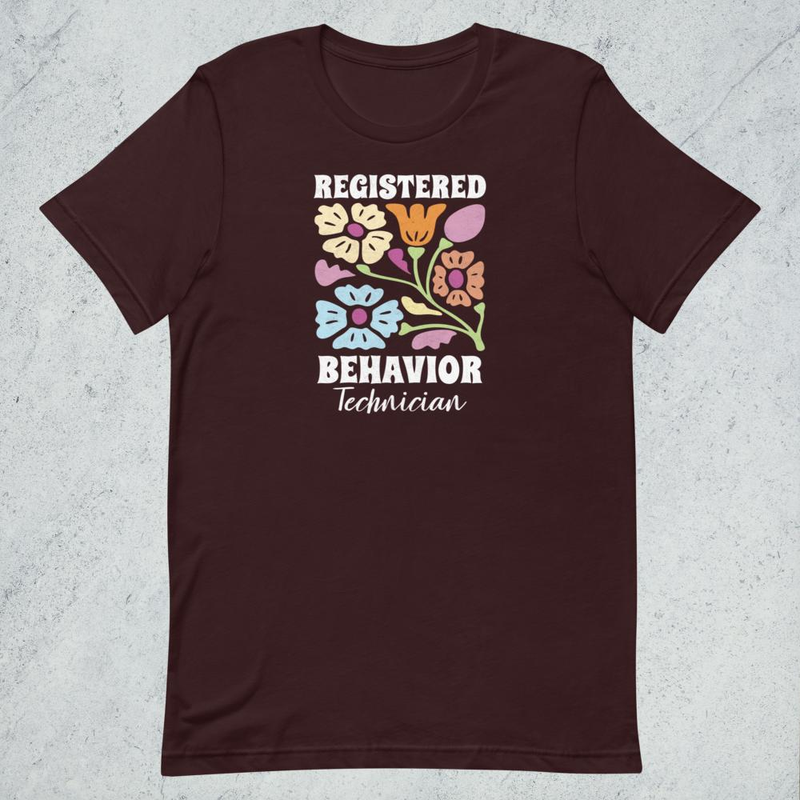 Registred Behavior Technician Funny Nurse Unisex t-shirt mockup 4