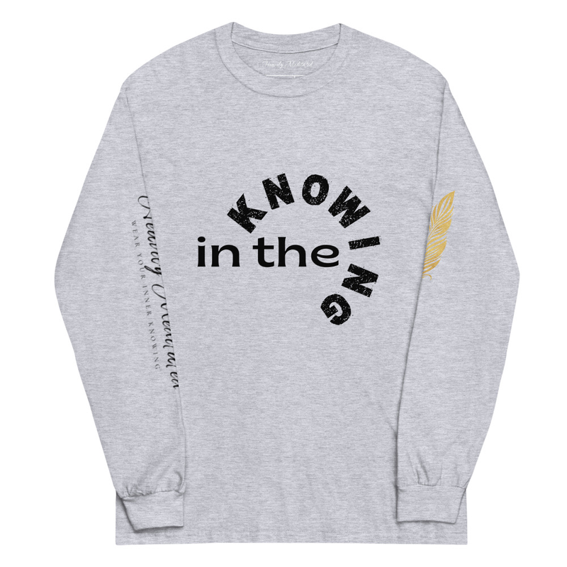 Unisex Soft Long Sleeve - in the Knowing – XL, Sport Grey