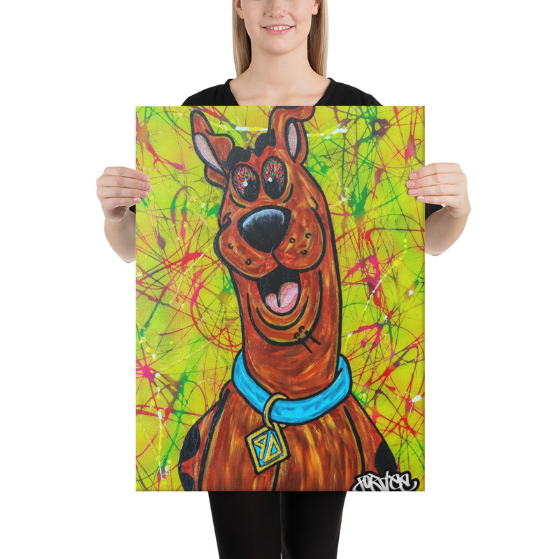 Mr Doo Canvas