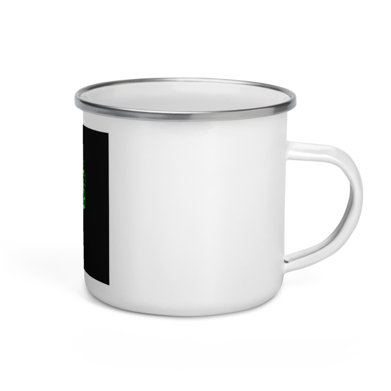 Uncle Benny ® Neural Link Sync IBM Quantum Computer Mug Neon Green EST. 2020