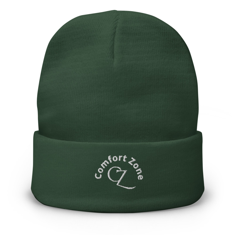 Comfort Zone Beanie – One size, Dark green